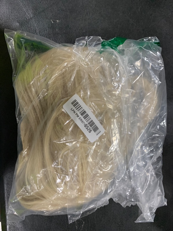 Photo 1 of ENTRANCED STYLES Blonde Wig with Bangs, Long Straight Wigs for Women Natural Hair Wigs Synthetic Blond Wigs for Girls Daily Party Halloween Cosplay Wig 22 Inch
