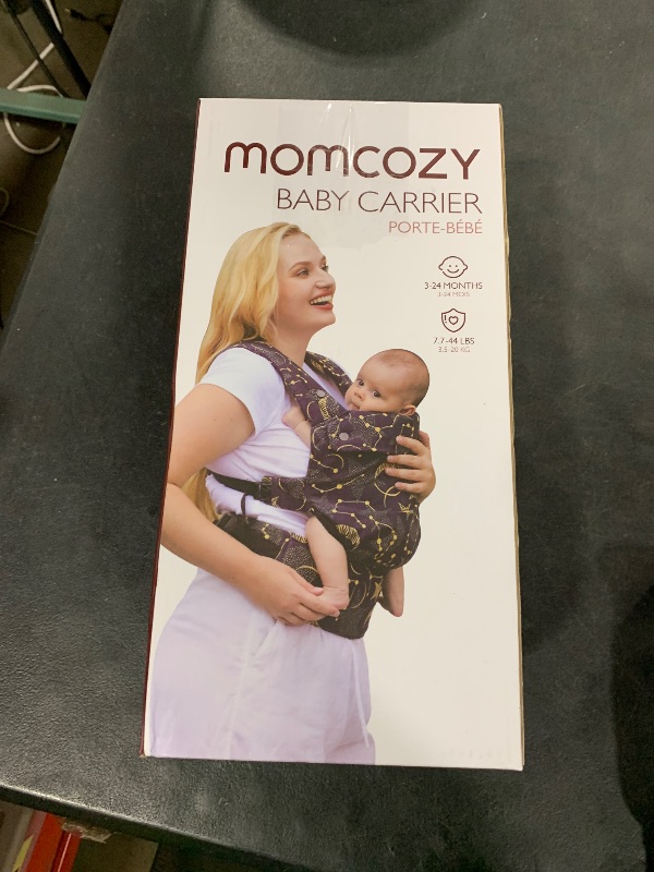 Photo 1 of Momcozy Baby Carrier - Ergonomic, Cozy and Lightweight Carrier for 7-44lbs, Effortless to Put On, Ideal for Hands-Free Parenting, Enhanced Lumbar Support, Purehug for Infant to Toddler, Khaki