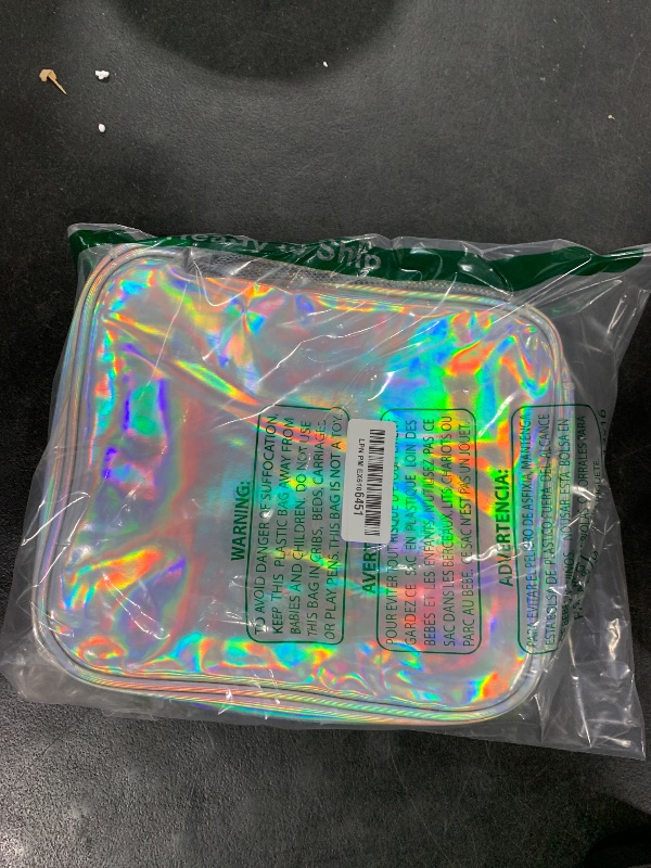 Photo 1 of FlowFly Kids Lunch box Insulated Soft Bag Mini Cooler Back to School Thermal Meal Tote Kit for Girls, Boys(Holographic)