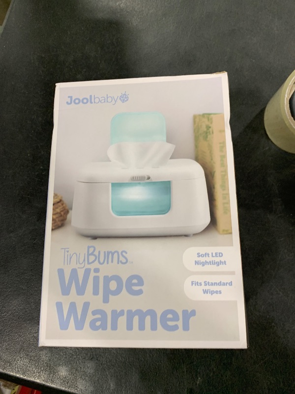 Photo 1 of TinyBums Baby Wipe Warmer & Dispenser with LED Changing Light & On/Off Switch - Jool Baby