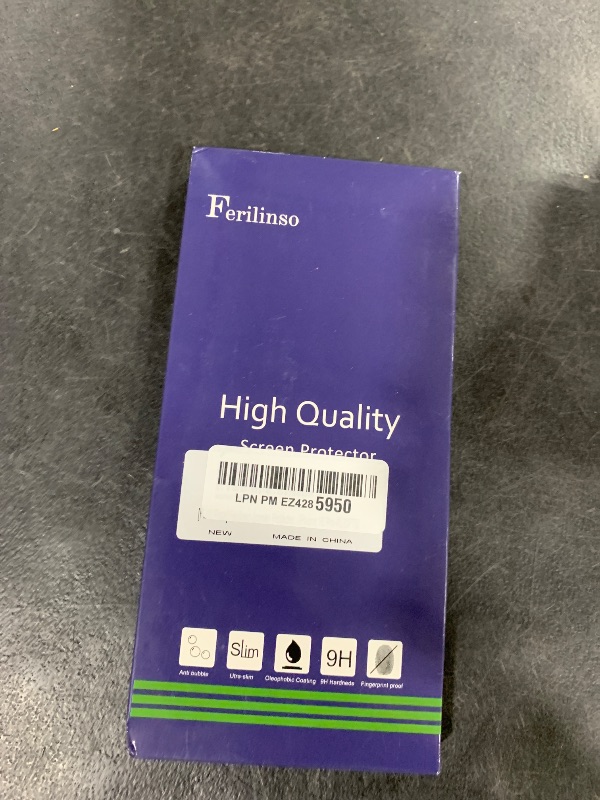 Photo 1 of Ferilinso [Auto Dust Install] 3 Pack Screen Protector for iPhone 16 Pro [Phone Case fit], 3 Tempered Glass Camera Lens Protector Accessories for Apple