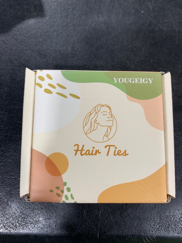 Photo 1 of 3PCS Gold Hair Ties, Metal Hair Ties for Thick Hair, Elegant Durable Geometric Design, Gold Hair Accessories Stretchy and Non-Damage Ponytail Cuff Holders, 3 Styles in Box Holiday Gifts