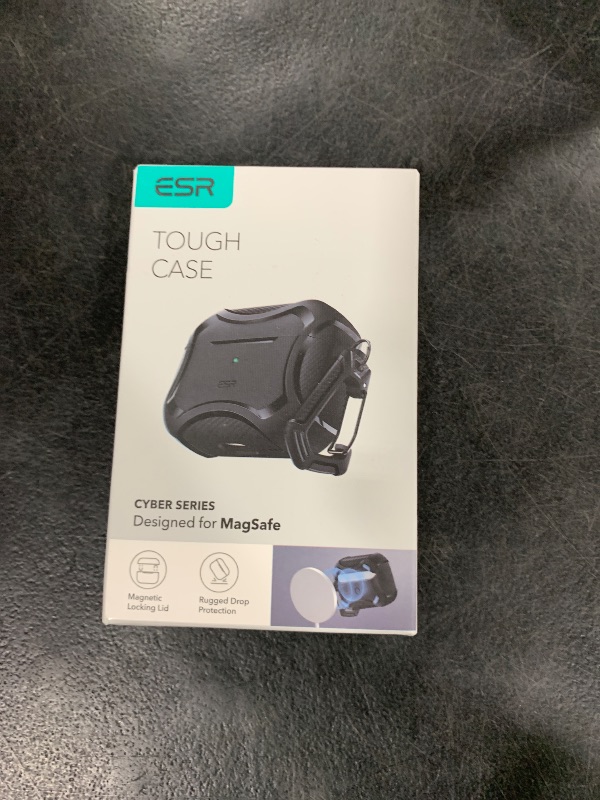 Photo 1 of ESR for AirPods Pro 2nd Generation Case, Compatible with Airpods Pro Case 2nd/1st Gen (2023/2022/2019), Compatible with MagSafe, Powerful Drop Protection, Magnetic Lid, Navy Blue
