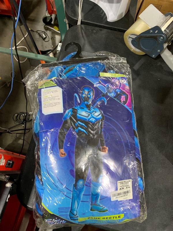 Photo 1 of Rubies DC Blue Beetle: Blue Beetle Costume for Adults, Men's XL