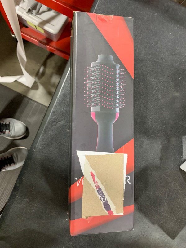 Photo 1 of Hair Dryer Brush Blow Dryer in One, Upgraded 4 in 1 Hair Dryer and Styler Volumizer with Negative Ion Anti-frizz Ceramic Titanium Barrel Hot Air Hair Straightener Brush