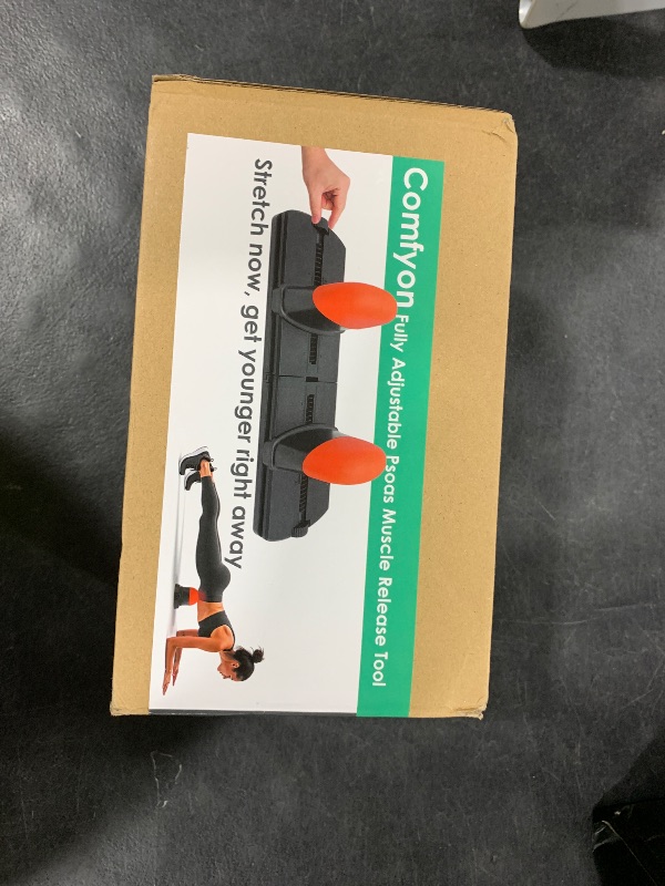 Photo 1 of Psoas Muscle Release and Deep Tissue Adjustable Massage Tool for Back, QL, Hip Flexor, Hamstring, Glute, Iliacus, and Neck Pain - Trigger Point and Myofascial Release Tool