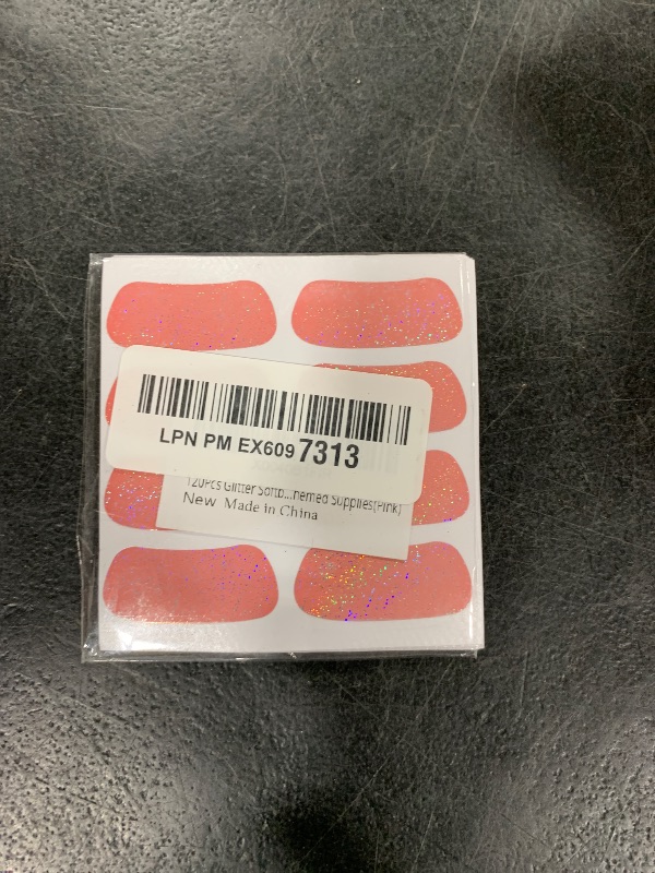 Photo 1 of 120Pcs Glitter Softball Eye Stickers Sports Eye Black Stickers for Kids Adhesive Football Eye Stickers for Team Spirit Accessories Sports Game Themed Supplies(Pink)