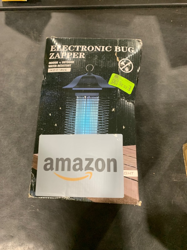 Photo 1 of AMUFER Bug Zapper for Outdoor Indoor, Electric Mosquito Zapper Waterproof with 18W Power & 4400V Instant Grid, Insect Control Efficiency Increased 100%, Coverage of 1/2 Acre, for Patio, Backyard, Home