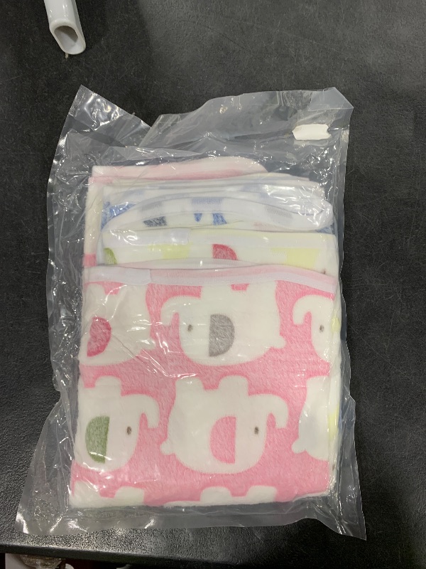 Photo 1 of 1 Pack 3 Blankets Super Soft Fluffy Premium Cute Elephant Pattern Pet Blanket Flannel Throw for Dog Puppy Cat Blue/Pink/Yellow Small(23x16 inch)
