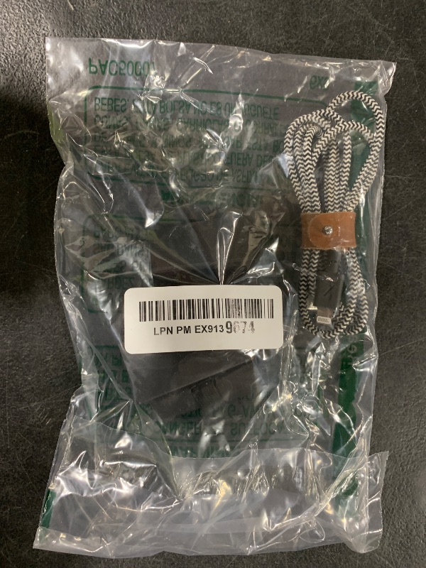 Photo 1 of Native Union Belt Cable USB-C to USB-A - 4ft Ultra-Strong Charging Cable with Leather Strap Compatible with iPhone 16, Samsung Galaxy Z Fold 6, Flip 6, S24 Ultra, Pixel 9 Pro, iPad Pro (Zebra)