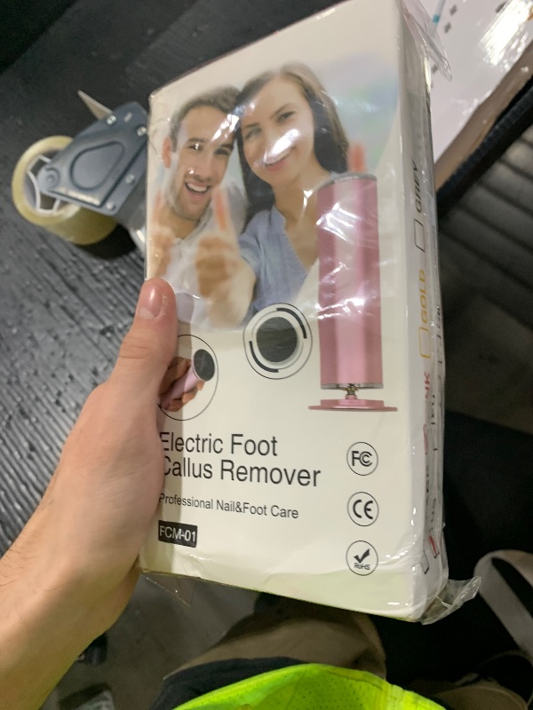 Photo 1 of Ravifun Electric Foot File Callus Remover, Professional Calluses Remover for Feet with 60pcs Sandpaper Discs, Adjustable Speed Control Pedicure Tool for Men Women Dead Dry Cracked Hard Skin