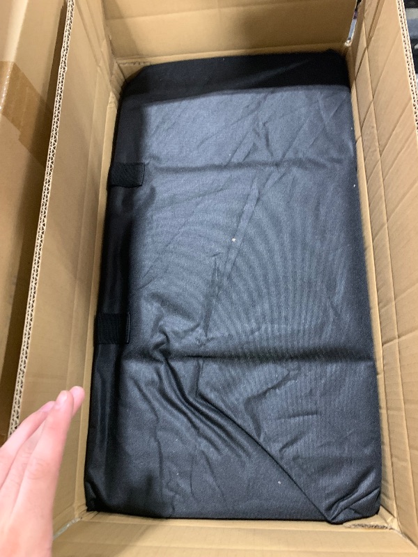 Photo 1 of Turosur Car Back Seat Extender for Dogs Waterproof Pet Hammock for SUV Hard Bottom Car Travel Pet Bed Holds 440 lbs