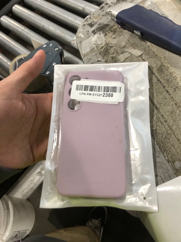 Photo 1 of Vanjua Case for Samsung Galaxy S23 (Only), Stylish Liquid Silicone Slim Full-Body Protective Cover Compatible with Samsung Galaxy S23 5G 6.1 Inch Phone Case (Violet)