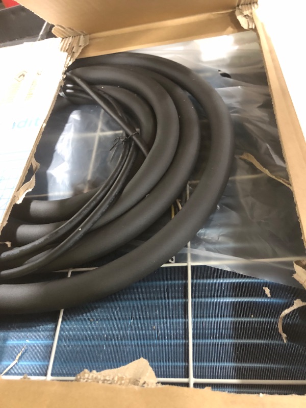 Photo 1 of TURBRO 12,000 BTU Ductless Mini Split AC with Heat Pump, Inverter Compressor, 20 SEER2, 115V, R32 Refrigerant, Pre-charged Evaporator, WiFi-Enabled, Works with App, AHRI Certified, Finnmark Series