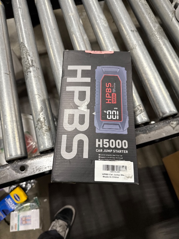 Photo 1 of HPBS H5000 car jump starter