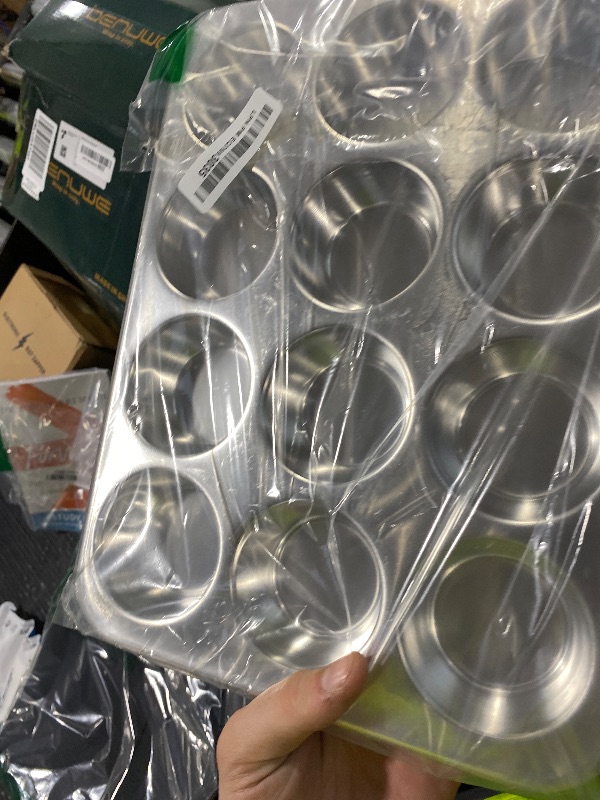 Photo 1 of Nordic Ware Natural Aluminum Commercial Muffin Pan, 12 Cup
