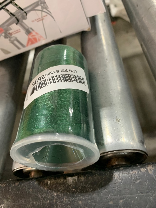 Photo 1 of New brothread - Single Huge Spool 5000M Each Polyester Embroidery Machine Thread 40WT for Commercial and Domestic Machines - Deep Green