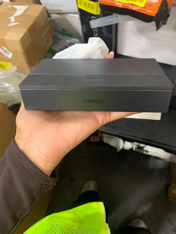 Photo 1 of ugreen14-in-1 RGB 4K@144Hz Docking Station for Steam Deck OLED/ROG Ally X/Lenovo Legion Go S, Foldable Dock with HDMI Gigabit Ethernet 10Gbps USB 3.2, SD/TF Slots, 1Gbps Ethernet, 100W USB-C Charge