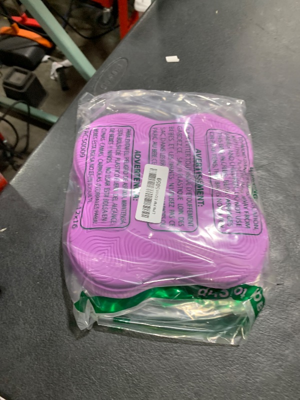 Photo 1 of Kenhihi Yoga Knee Guards (Set of 2) - Male and Female Yoga Props and Accessories for Fitness, Travel, Meditation, Kneeling, Balance, Floor, Pilates Pads for Knee and Elbow (Purple)