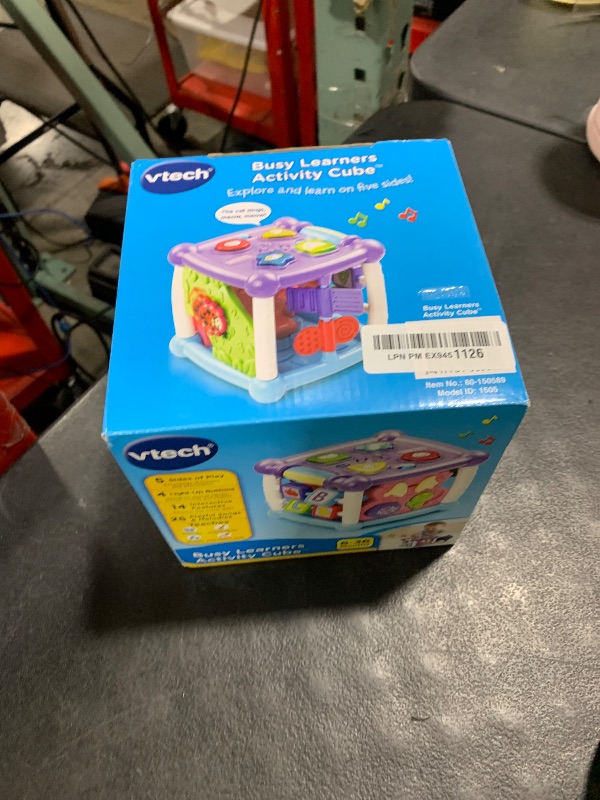 Photo 1 of VTech Busy Learners Activity Cube, Purple
