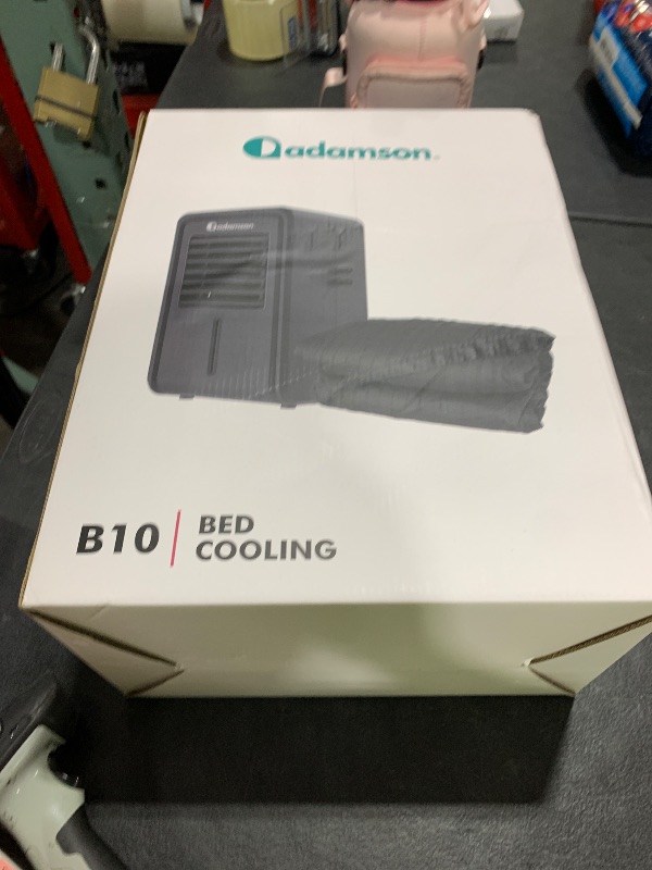 Photo 1 of Adamson B10 Midnight Bed Cooling System - Twin 75” L x 39” W - New - 100% Cotton Mattress Cooling Bed Pad for Night Sweats - Ideal for Hot Sleepers - 5-Year Assurance