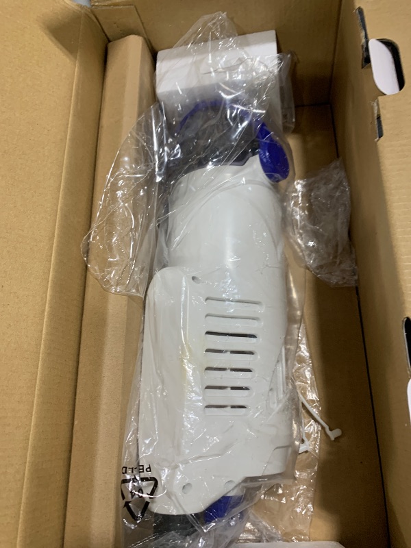 Photo 1 of Little Shark Pool Vacuum for Above Ground Pool, Hot Tub Vacuum with a 60w Motor,18 Gal/Min Powerful Suction, Compact & Light Pool Vacuum with 5000mAh Battery, 1h Running Time