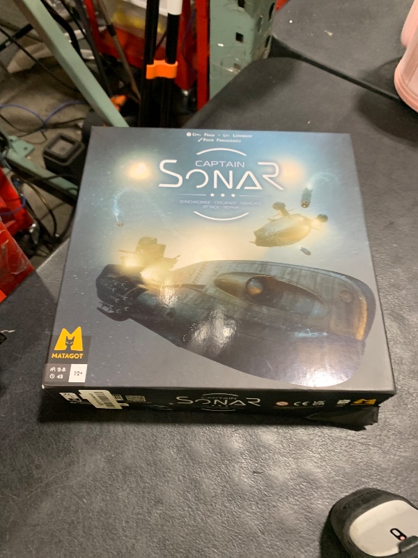 Photo 1 of Matagot Captain Sonar Board Game (Base Game) | Submarine Strategy Game | Cooperative Team-Based Game for Adults and Teens | Ages 14+ | 2-8 Players | Average Playtime 45-60 Minutes | Made by Matagot