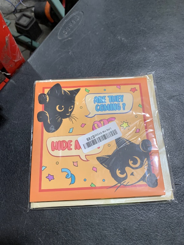 Photo 1 of JMHACHY Meow Song Musical Birthday Card - DIY Age & Blowable Candle & Colorful Lights Birthday Pop Up Card 3D Cute Funny Cat, Surprise Gifts for Girl Boy Kids Women Cat Lover with Envelope Blank Note