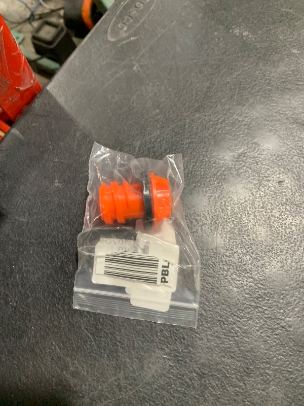 Photo 1 of Honoson Cooler Drain Plugs Replacement Compatible with Most Rotomolded Coolers Including Most Major Brands Small Drain Plugs with Leak-Proof Design (Orange)