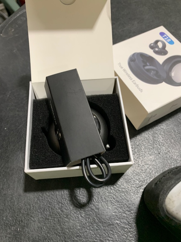 Photo 1 of Byobyc Bluetooth 5.4 Clip On Headphones, 40H Playtime Wireless Stereo Earbuds with LED Digital Display, Lightweight Stylish Open Ear Buds for Daily Use, Commuting and Travel Relax