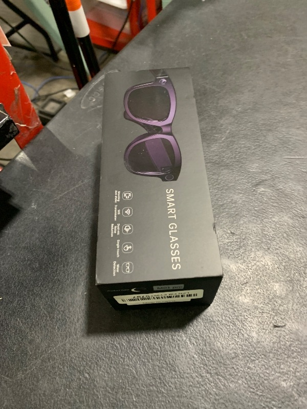 Photo 1 of T.Chilyn AI Smart Glasses with Camera, 1080P HD Video Recording Glasses, Real-Time Translation, Bluetooth Audio – Smart Glasses with Color-Changing Lenses for Travel, Sports, Outdoor Use