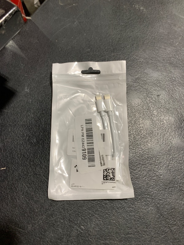 Photo 1 of [Apple MFi Certified] 2 Pack Lightning to 3.5mm Aux Audio Adapter, Headphone Jack Converter Dongle for iPhone 14/13/12/X/XR & iPad (Supports All iOS Systems)
