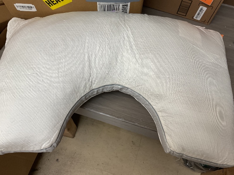 Photo 1 of ACCURATEX Side Sleeper Pillow for Side and Back Sleepers-100% Cotton Cover Filled with Down Alternative,King Bed Pillows for Shoulder,Neck & Head Support,Adjustable Shredded Memory Foam Pillow