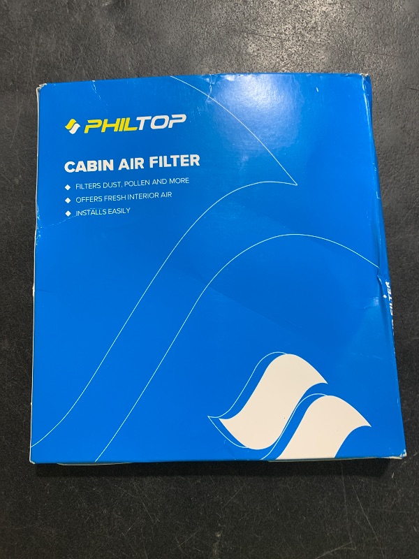 Photo 1 of PHILTOP Cabin Air Filter, ACF079 (CF10138) Replacement for IS300 2001-2005, RX300 1999-2003, Highlander 2001-2007 Passenger Compartment Air Filter with Activated Carbon, Filter Up Dust Pollen