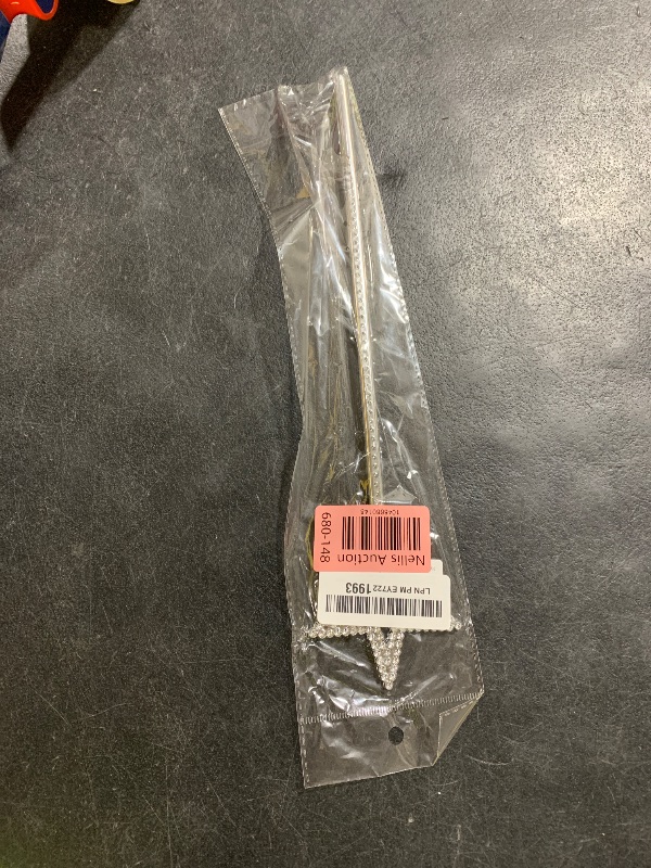 Photo 1 of Qeuly Star Wand 13 Inches Fairy Angel Magic Princess Wands Silver Star Stick for Girl's Costume