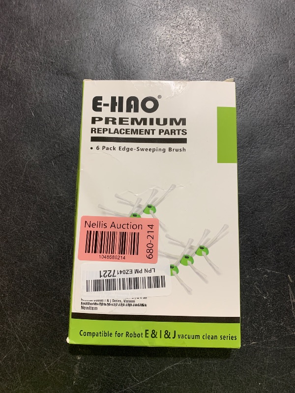 Photo 1 of E-HAO 6 Pack Edge-Sweeping Brushes Replacement for iRobot Roomba i & j & e and Roomba Combo i & j Series, Vacuum Accessories Parts for i1+/i2+/i3+/i4+/i5+/i6+/i7+/i8+/j5+/j6+/j7+/j8+/j9+/e5/e6/e7