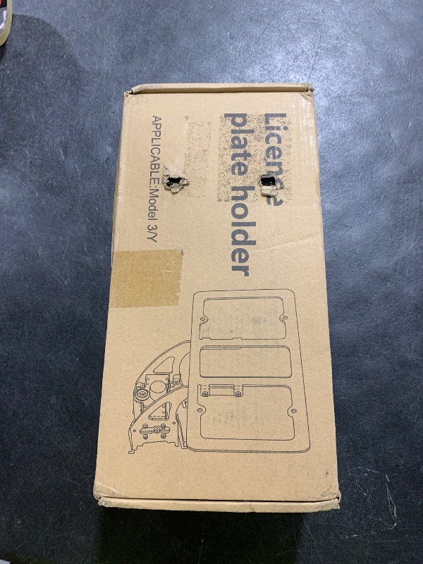 Photo 1 of 2026 Upgraded Lockable No Drill Front License Plate Holder for Model Y Juniper, License Plate Mount Kit with Anti-Theft Design for Tesla Model Y Juniper Accessories,No Block Bumper Camera Visibility