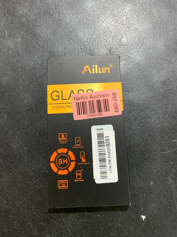 Photo 1 of Ailun 3 Pack Screen Protector Compatible for iPhone 14 Plus[6.7 inch] + 3 Pack Camera Lens Protector,Case Friendly Tempered Glass Film,[9H Hardness] - HD
