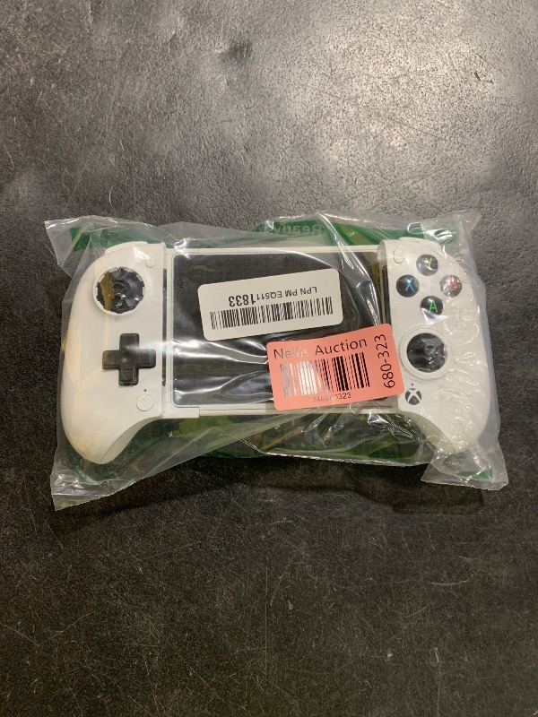 Photo 1 of 8Bitdo Ultimate Mobile Gaming Bluetooth Controller for iPhone, Apple, Android & Xbox Cloud Gaming with Hall Effect Joysticks/Triggers, 2 Pro Back Buttons, Officially Licensed (White)