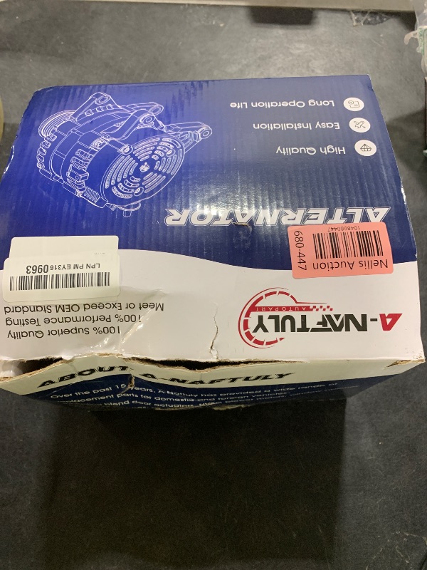 Photo 1 of A-NAFTULY Alternator Fits for Cadillac DTS 2006 2007 2008 2009 2010, Buick Lucerne 06-08, V8, 4.6L, High Output Alternator Replacement 104210-4370, 104210-5990, 20843302, 25755840, 11178, 11178N