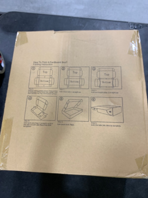 Photo 1 of RLAVBL 6x4x3 Shipping Boxes Set of 50, White Small Corrugated Cardboard Box, Mailer Box