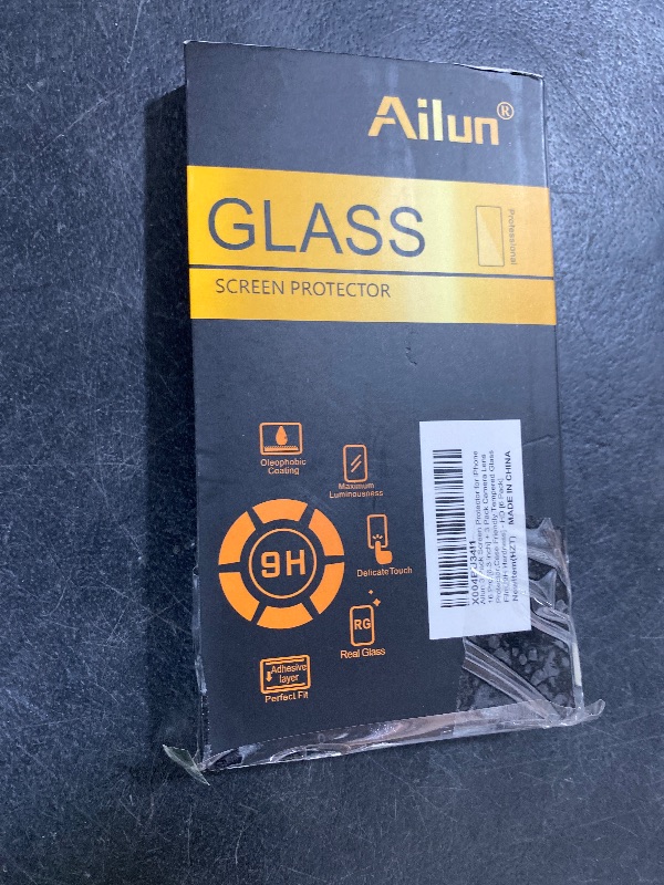 Photo 1 of Ailun 3 Pack Screen Protector for iPhone 16 Pro [6.3 inch] + 3 Pack Camera Lens Protector with Installation Frame,Case Friendly Tempered Glass Film,[9H Hardness] - HD