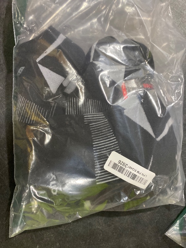 Photo 1 of Saucony Women's RunDry Performance Selective Cushion Socks, Available in S-L (6, 12 Pairs), Black Basic (12 Pairs), Medium