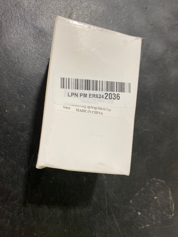 Photo 1 of 12 Volt Battery Charger for Peg Perego for John Deere Children Ride On Car Blue Battery, Replacment Charger for Peg-Perego Ride-On Toys (NOT Official)