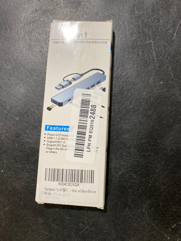 Photo 1 of ?Upgrade? USB C/USB Hub, BERLAT Aluminum 7 in 1 USB C & USB Hub with USB 3.0, USB 2.0 Ports for PC/Laptops/MacBook Pro/Air/iMac/iPad and More Devices