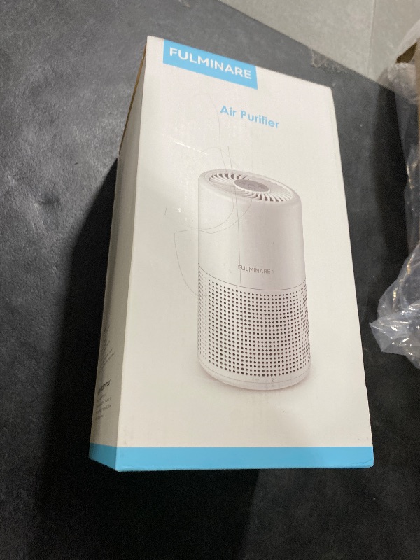 Photo 1 of Air Purifiers for Bedroom, FULMINARE H13 True HEPA Air Filter, Quiet Air Cleaner With Night Light,Portable Small Air Purifier for Home, Office, Living Room