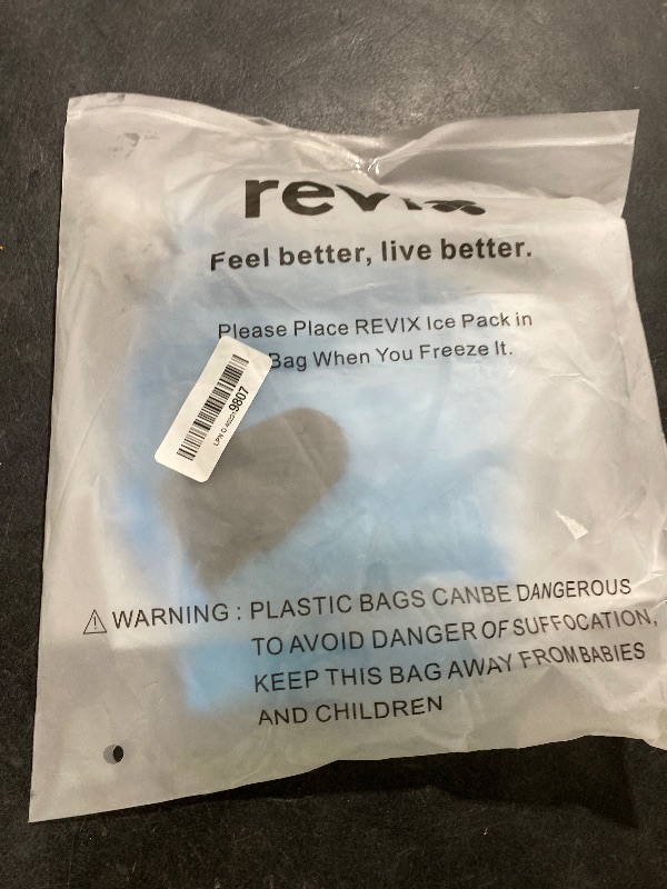 Photo 1 of REVIX Ankle Ice Pack Wrap – Reusable Gel Cold Compression for Foot Discomfort, Ice Wrap for Feet Swelling and Recovery, Plantar Fasciitis, Achilles Tendonitis, and Sprained Ankles, 2 Packs