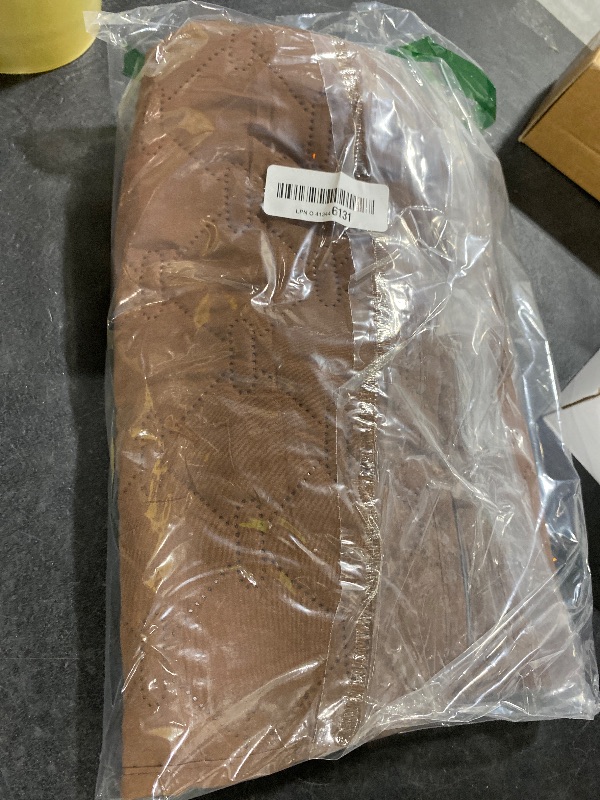 Photo 1 of Smiry Waterproof Dog Bed Cover Blanket, Soft Reversible Pet Blanket, Washable Leakproof Cats Dogs Couch Cover for Sofa, Couch, Furniture (30x53 Inch, Brown/Chocolate)