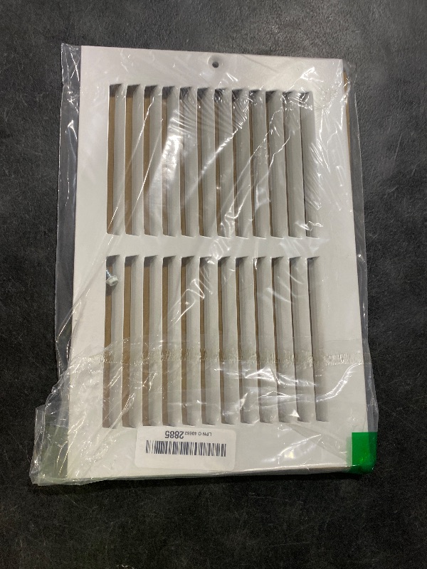 Photo 1 of Howeall 10"W x 6"H [Duct Opening Size] Steel Return Air Grille, Air Return Vent Cover for Ceiling and Sidewall - HVAC Air Vent Covers - [Outer Dimensions: 11.75"W x 7.75"H]