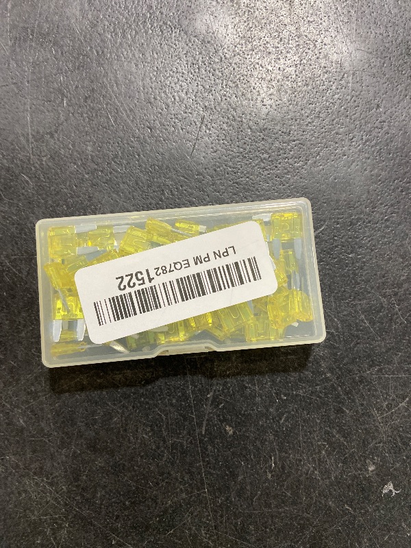 Photo 1 of ALLECIN 20A Mini Fuse 20 Amp ATM APM Blade Car Fuses 20Amp Automotive Fusibles for RV Auto Motorcycle Truck (Pack of 50Pcs)